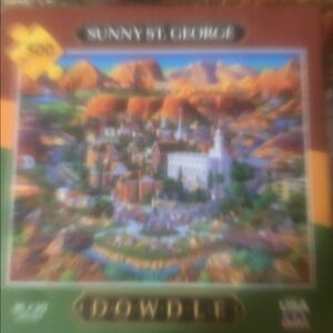Puzzle by Dowdle. 500ct. Sunny St George